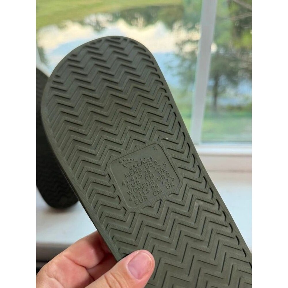 Archie’s Arch Support Slide Sandals in Olive Green Men’s 8 | Women’s 9 - Picture 12 of 12